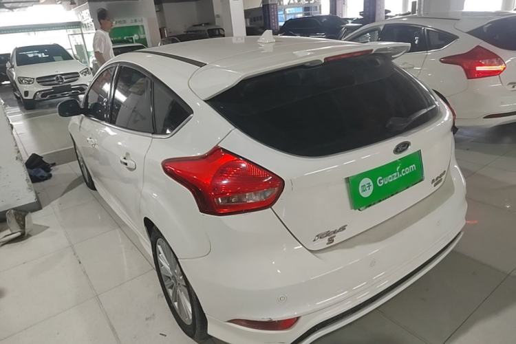 Used Ford Focus 2017 Hatchback EcoBoost 180 Automatic Sport Model Rear Left 45 Deg