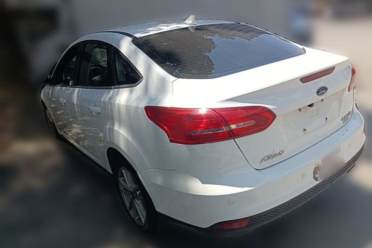 Used Ford Focus 2017 Sedan EcoBoost 180 Automatic Elite Model Rear Left 45 Deg