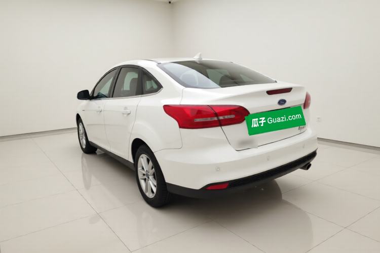 Used Ford Focus 2017 Sedan EcoBoost 180 Automatic Elite Model Rear Left 45 Deg