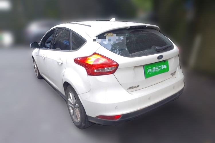 Used Ford Focus 2017 Hatchback EcoBoost 180 Automatic Elite Model Rear Left 45 Deg
