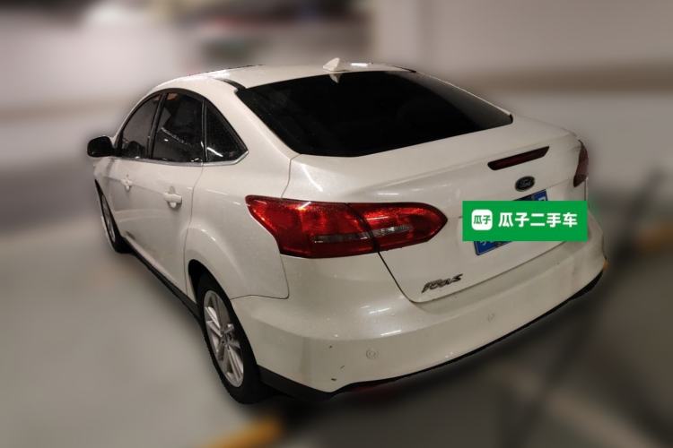 Used Ford Focus 2017 Sedan EcoBoost 180 Automatic Elite Model Rear Left 45 Deg