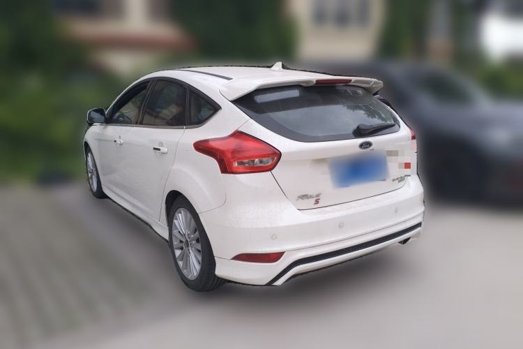 Used Ford Focus 2017 Hatchback EcoBoost 180 Automatic Sport Model Rear Left 45 Deg