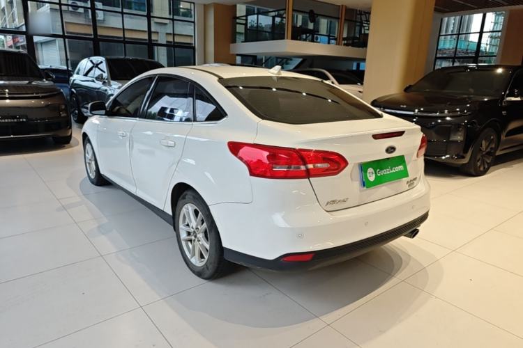 Used Ford Focus 2017 Sedan EcoBoost 180 Automatic Elite Model Rear Left 45 Deg