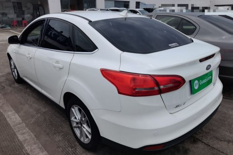 Used Ford Focus 2017 Sedan EcoBoost 180 Automatic Elite Model Rear Left 45 Deg
