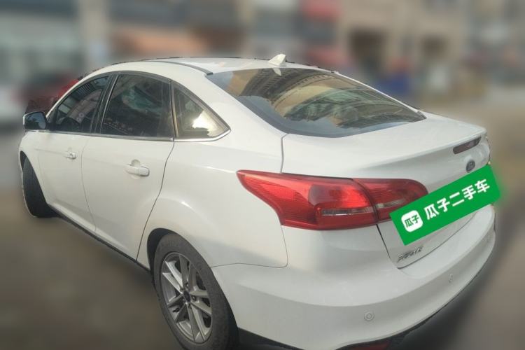 Used Ford Focus 2017 Sedan EcoBoost 180 Automatic Elite Model Rear Left 45 Deg