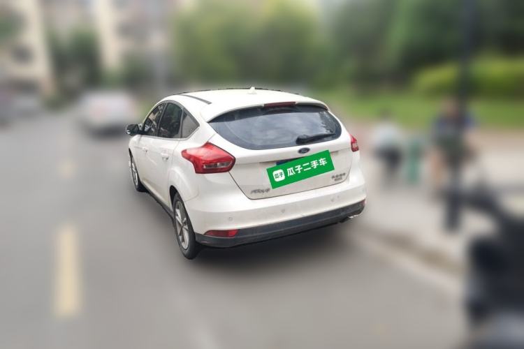 Used Ford Focus 2017 Hatchback EcoBoost 180 Automatic Elite Model Rear Left 45 Deg