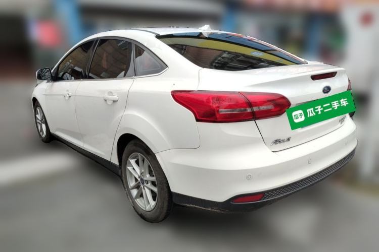 Used Ford Focus 2017 Sedan EcoBoost 180 Automatic Elite Model Rear Left 45 Deg