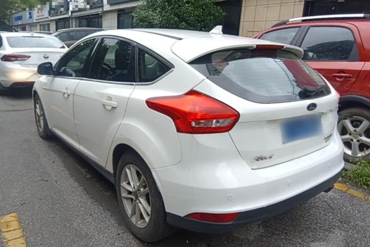 Used Ford Focus 2017 Hatchback EcoBoost 180 Automatic Elite Model Rear Left 45 Deg
