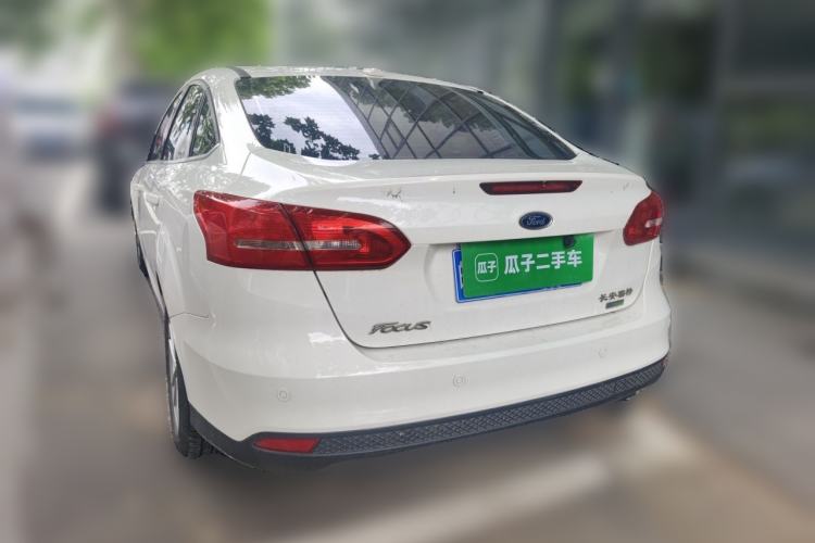Used Ford Focus 2017 Sedan EcoBoost 180 Automatic Elite Model Rear Left 45 Deg