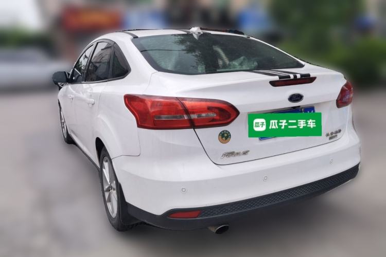 Used Ford Focus 2017 Sedan EcoBoost 125 Automatic Supreme Style SmartDrive Edition Rear Left 45 Deg