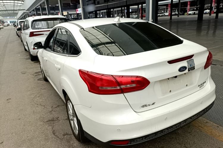 Used Ford Focus 2017 Sedan EcoBoost 180 Automatic Elite Model Rear Left 45 Deg