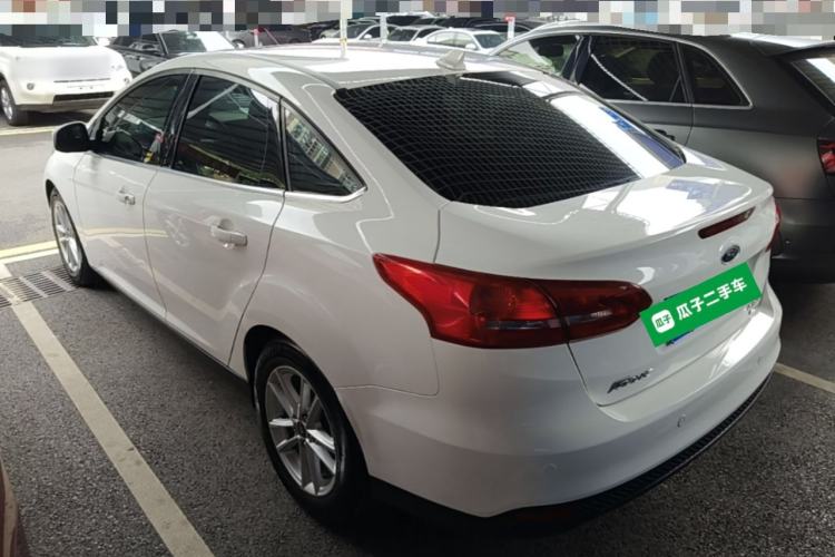 Used Ford Focus 2017 Sedan EcoBoost 180 Automatic Elite Model Rear Left 45 Deg