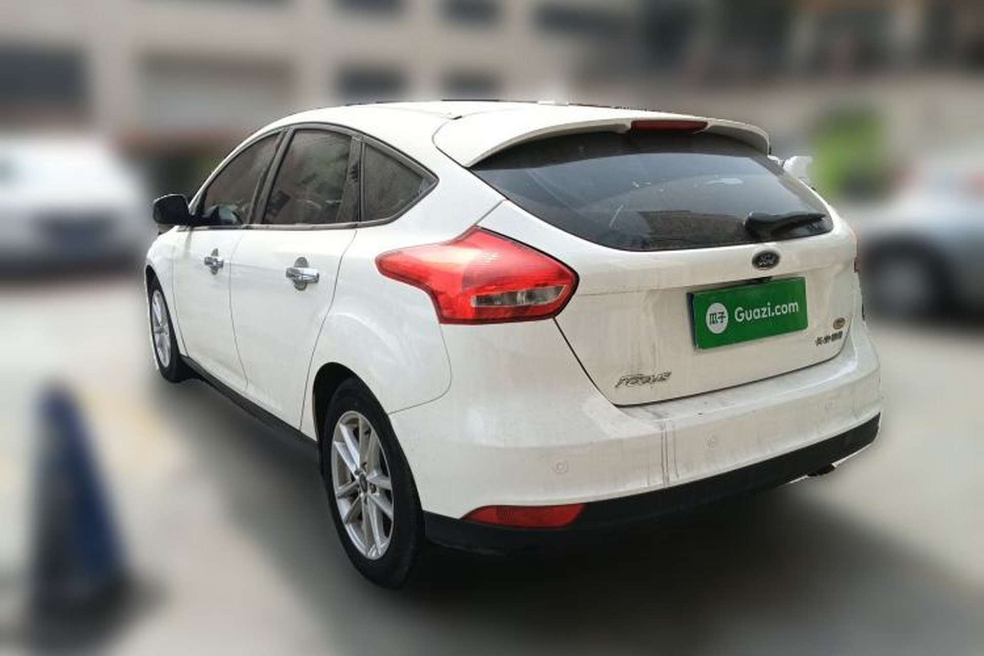 Used Ford Focus 2017 Hatchback 1.6L Automatic Fashion Edition Smart Drive Version Rear Left 45 Deg