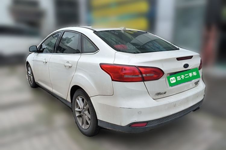 Used Ford Focus 2017 Sedan EcoBoost 180 Automatic Elite Model Rear Left 45 Deg