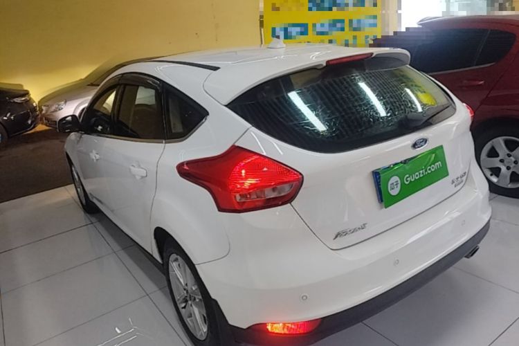 Used Ford Focus 2017 Hatchback EcoBoost 180 Automatic Elite Model Rear Left 45 Deg