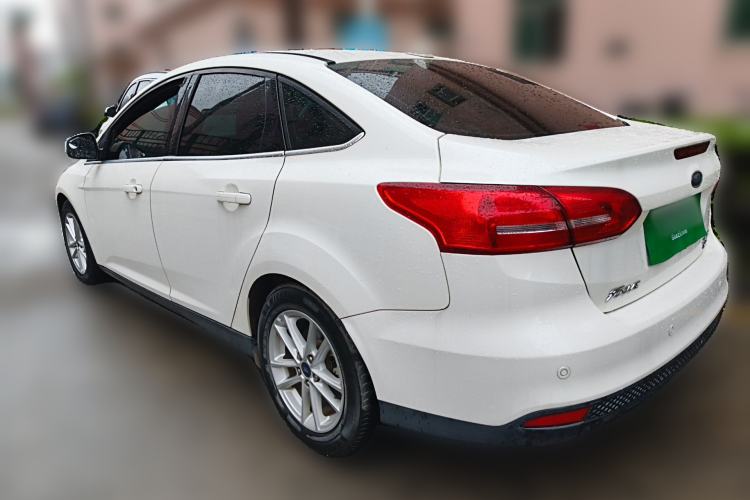 Used Ford Focus 2017 Sedan EcoBoost 180 Automatic Elite Model Rear Left 45 Deg