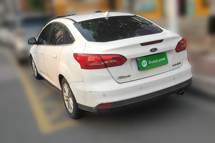 Used Ford Focus 2017 Sedan EcoBoost 180 Automatic Elite Model Rear Left 45 Deg