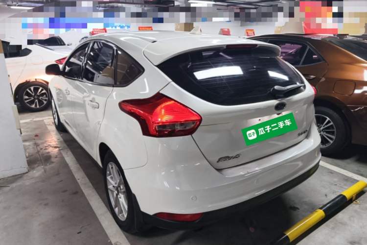 Used Ford Focus 2017 Hatchback 1.6L Automatic Fashion Edition Smart Drive Version Rear Left 45 Deg