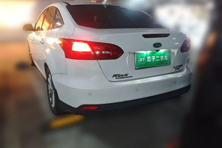 Used Ford Focus 2017 Sedan EcoBoost 180 Automatic Flagship Model Rear