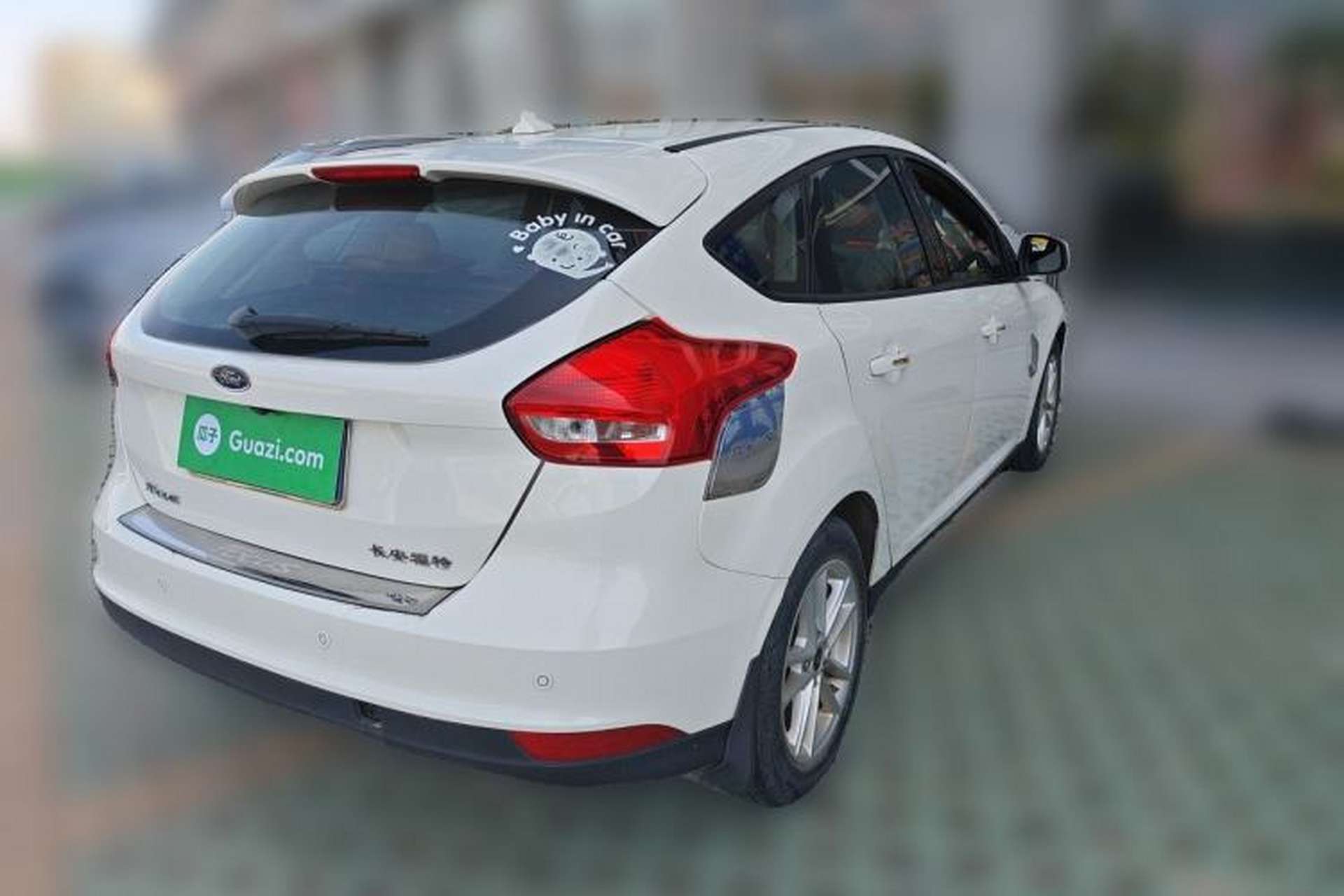 Used Ford Focus 2017 Hatchback 1.6L Automatic Fashion Edition Smart Drive Version Rear Right 45 Deg