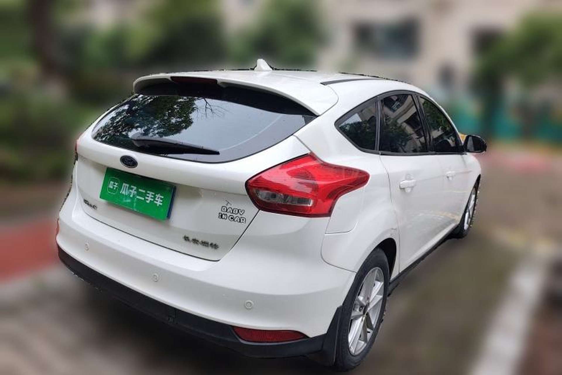 Used Ford Focus 2017 Hatchback 1.6L Automatic Fashion Edition Smart Drive Version Rear Right 45 Deg