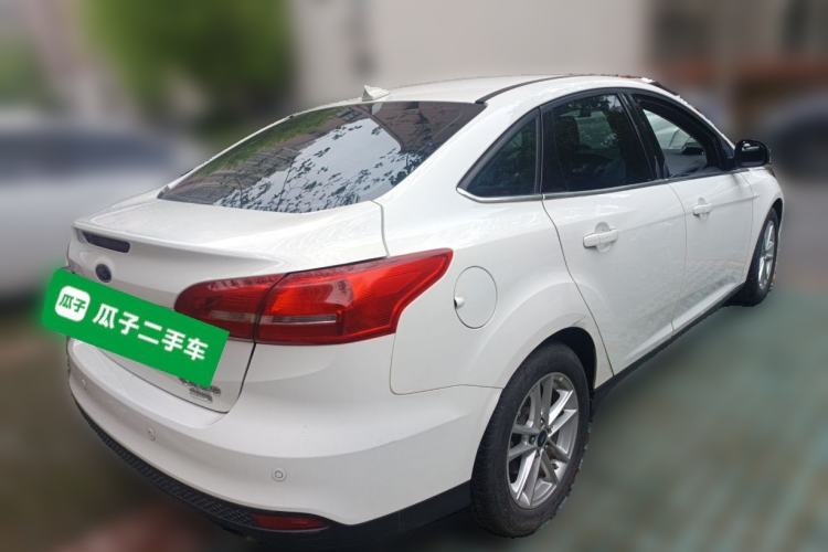 Used Ford Focus 2017 Sedan EcoBoost 180 Automatic Elite Model Rear Right 45 Deg
