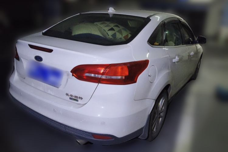 Used Ford Focus 2017 Sedan EcoBoost 180 Automatic Elite Model Rear Right 45 Deg