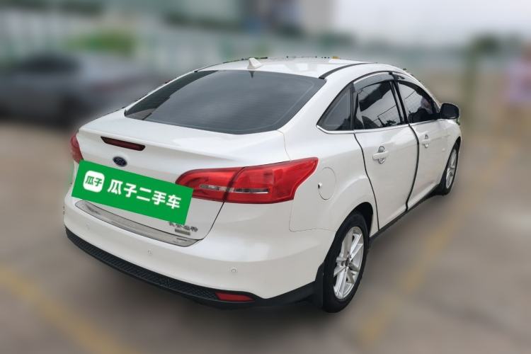 Used Ford Focus 2017 Sedan EcoBoost 180 Automatic Elite Model Rear Right 45 Deg