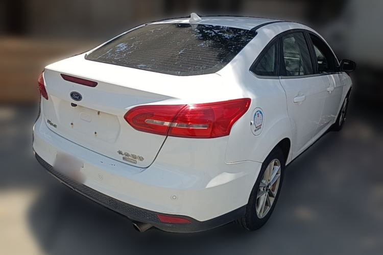 Used Ford Focus 2017 Sedan EcoBoost 180 Automatic Elite Model Rear Right 45 Deg