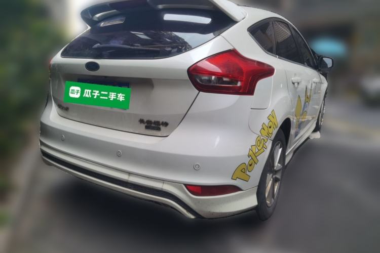 Used Ford Focus 2017 Hatchback EcoBoost 180 Automatic Elite Model Rear Right 45 Deg