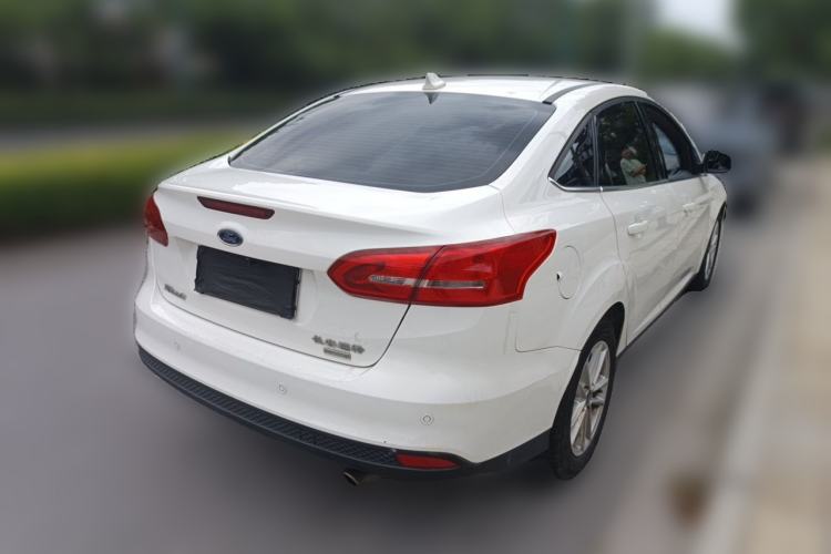 Used Ford Focus 2017 Sedan EcoBoost 180 Automatic Elite Model Rear Right 45 Deg