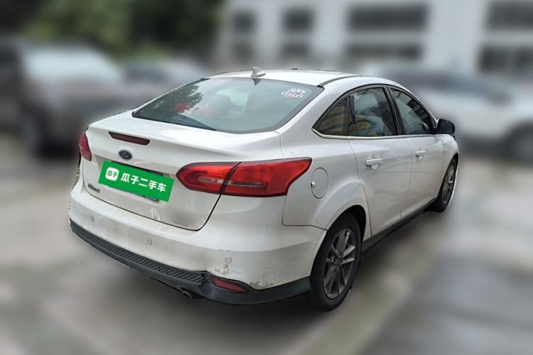 Used Ford Focus 2017 Sedan EcoBoost 180 Automatic Elite Model Rear Right 45 Deg