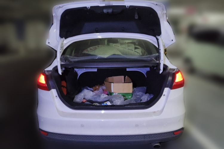 Used Ford Focus 2017 Sedan EcoBoost 180 Automatic Elite Model Trunk