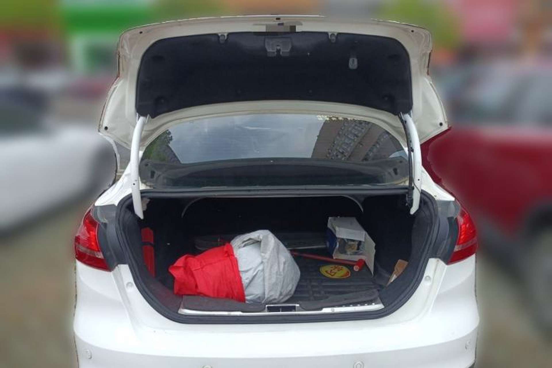 Used Ford Focus 2017 Sedan EcoBoost 180 Automatic Elite Model Trunk