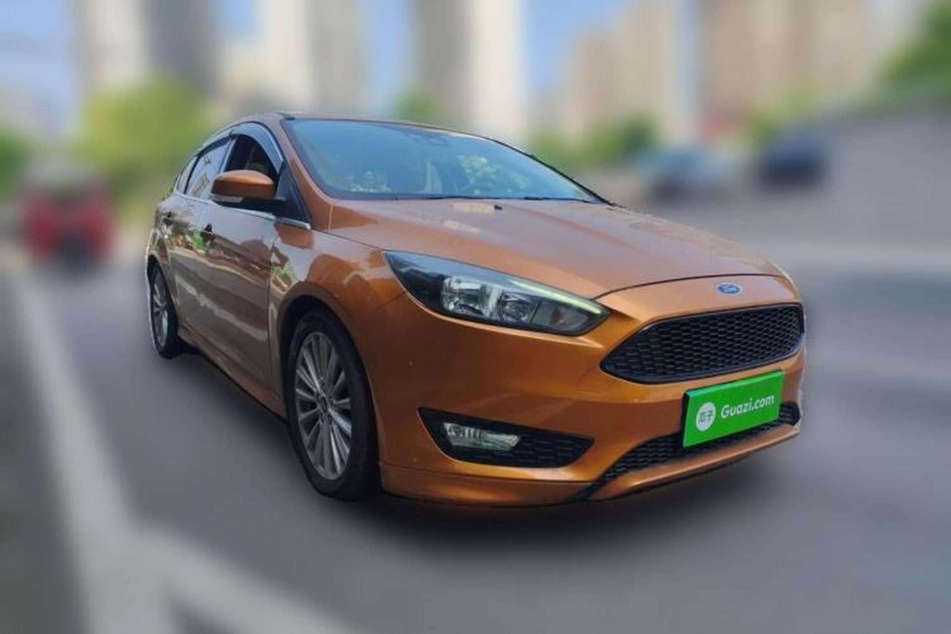 Used Ford Focus 2017 Hatchback EcoBoost 180 Automatic Sport Model Front Right 45 Deg