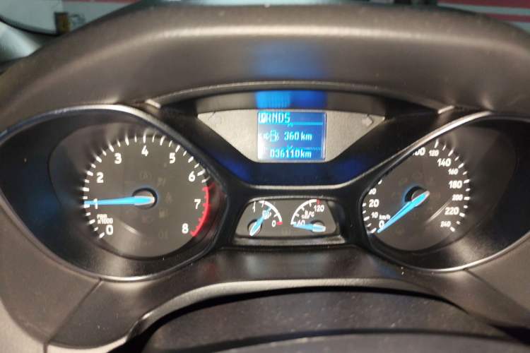 Used Ford Focus 2017 Hatchback 1.6L Automatic Fashion Edition Smart Drive Version Instrument Cluster