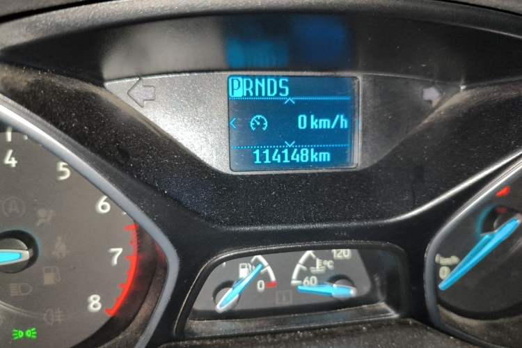 Used Ford Focus 2017 Hatchback EcoBoost 125 Automatic - Ultra-Powerful Style Edition with Smart Drive Features Odometer Close Up