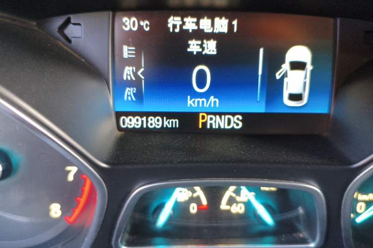 Used Ford Focus 2018 Hatchback Classic 1.6L Automatic Comfort Plus SmartDrive Edition Odometer Close Up