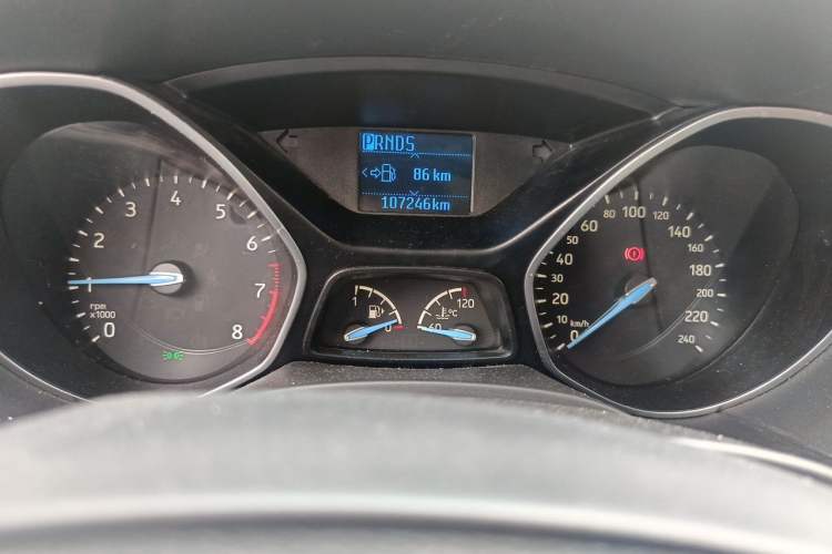 Used Ford Focus 2018 Two-Door Classic EcoBoost 125 Automatic Supercharged Style SmartDrive Edition Instrument Cluster