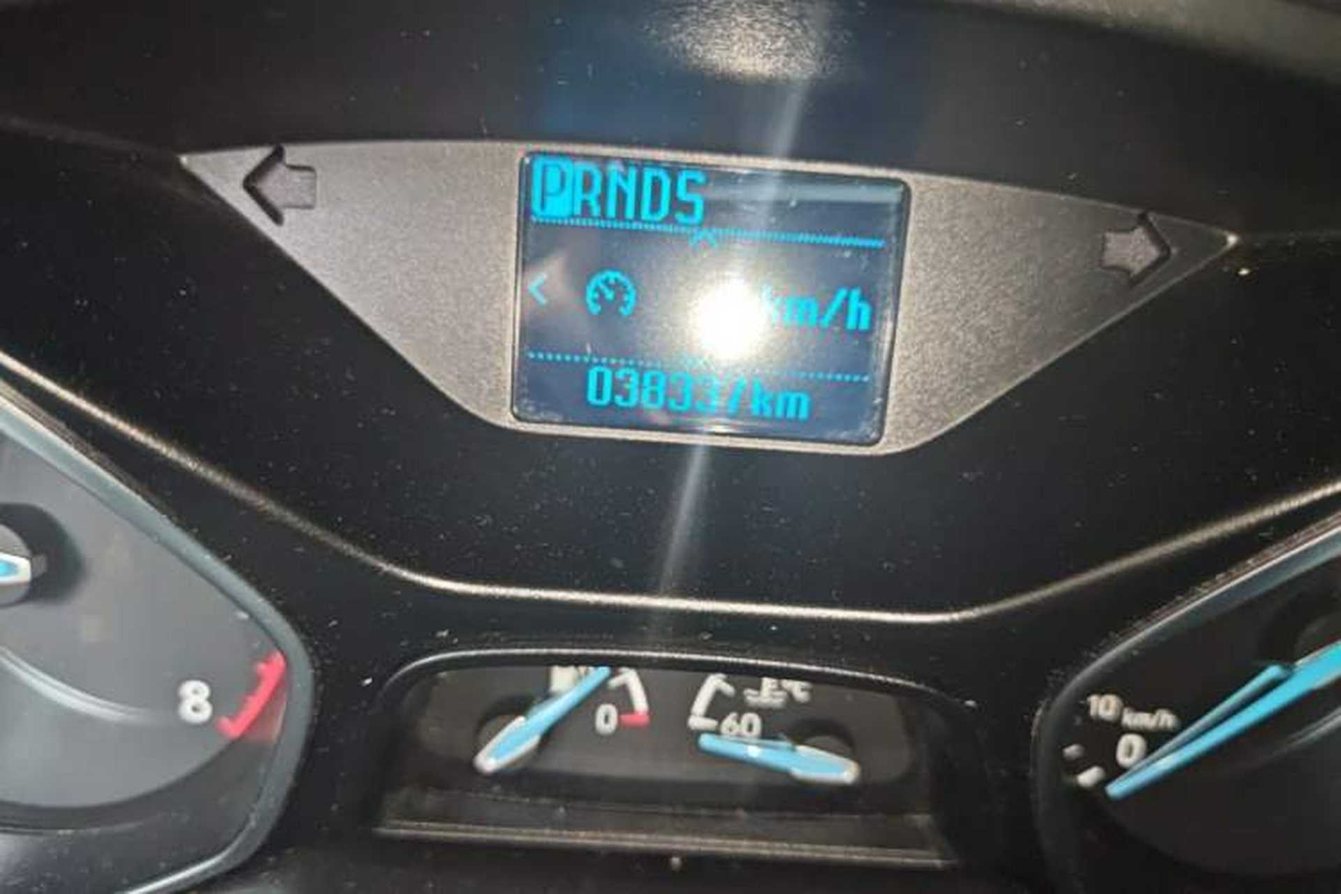 Used Ford Focus 2018 Sedan Classic 1.6L Automatic Trendy SmartDrive Edition Odometer Close Up