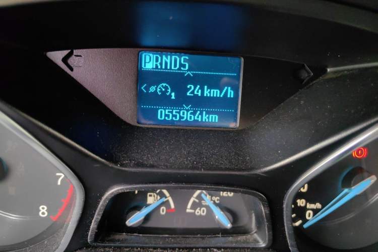 Used Ford Focus 2018 Hatchback Classic 1.6L Automatic Trendy SmartDrive Edition Odometer Close Up