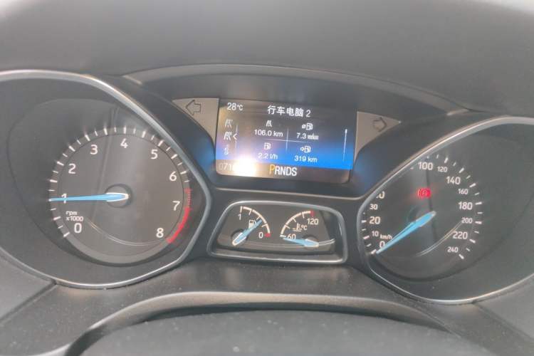 Used Ford Focus 2018 Sedan Classic EcoBoost 180 Automatic Elite Model Instrument Cluster