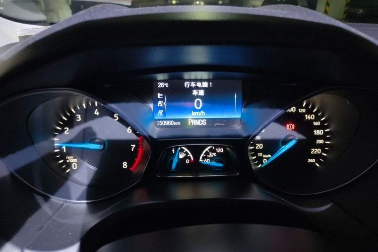 Used Ford Focus 2018 Hatchback Classic EcoBoost 180 Automatic Elite Model Instrument Cluster