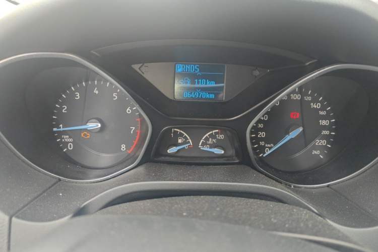 Used Ford Focus 2018 Two-Door Classic EcoBoost 125 Automatic Supercharged Style SmartDrive Edition Instrument Cluster