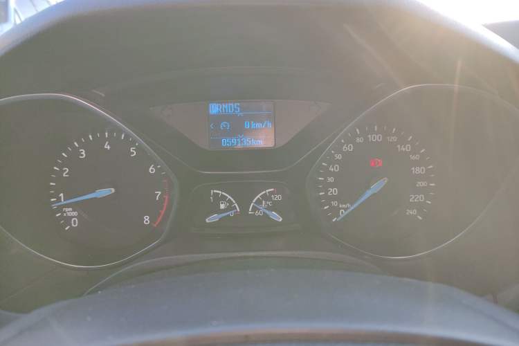Used Ford Focus 2018 Two-Door Classic EcoBoost 125 Automatic Supercharged Style SmartDrive Edition Instrument Cluster