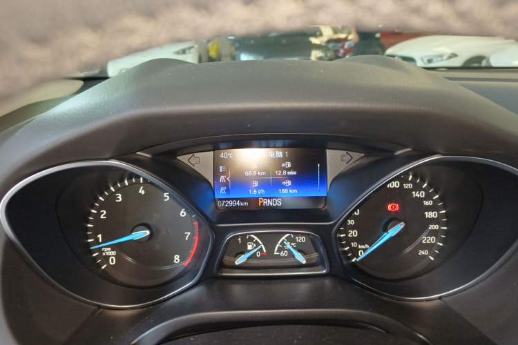 Used Ford Focus 2018 Sedan Classic EcoBoost 180 Automatic Elite Model Instrument Cluster