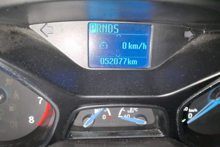 Used Ford Focus 2018 Hatchback Classic 1.6L Automatic Trendy SmartDrive Edition Odometer Close Up