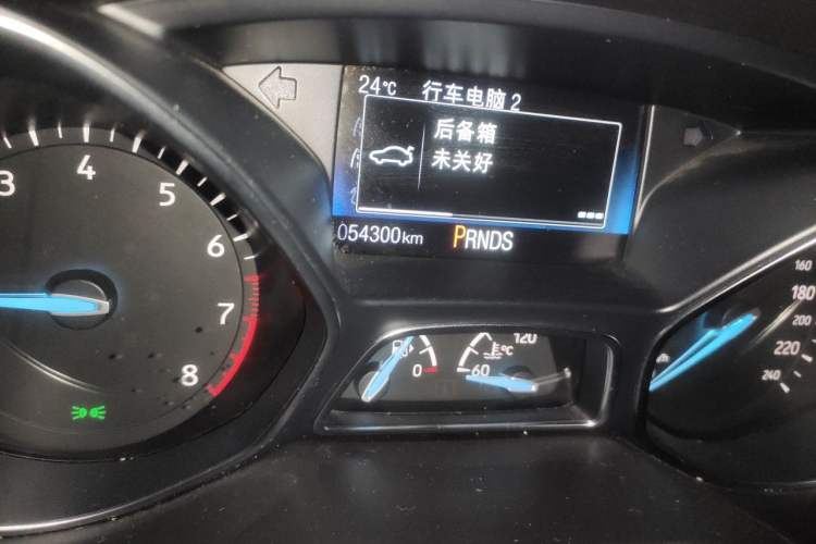 Used Ford Focus 2018 Hatchback Classic EcoBoost 180 Automatic Sport Edition Odometer Close Up