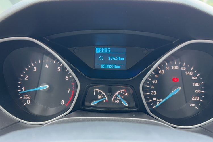 Used Ford Focus 2018 Hatchback Classic 1.6L Automatic Comfort Plus SmartDrive Edition Odometer Close Up