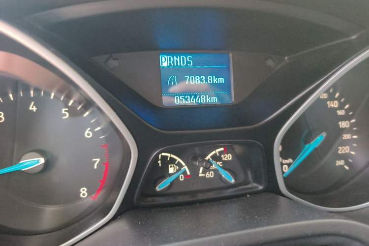 Used Ford Focus 2018 Hatchback Classic 1.6L Automatic Comfort Plus SmartDrive Edition Odometer Close Up